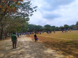 Pertandingan Sepakbola Porprov Sumsel PS Palembang Vs OKU Selatan Ricuh