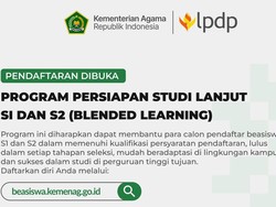 Kemenag Buka Program Persiapan S1 & S2, Siswa-Mahasiswa Bisa Daftar