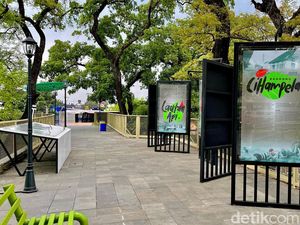 Wajah Baru Teras Cihampelas yang Kini Lebih Cantik