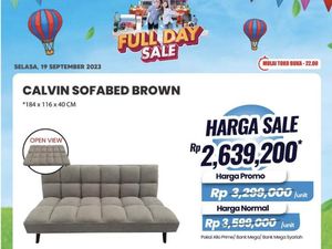 Buruan Beli! Harga Sofa di Full Day Sale Transmart Medan Cuma Rp 2 Jutaan