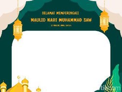 35 Link Twibbon Maulid Nabi SAW 2023 Gratis Beserta Cara Pasangnya