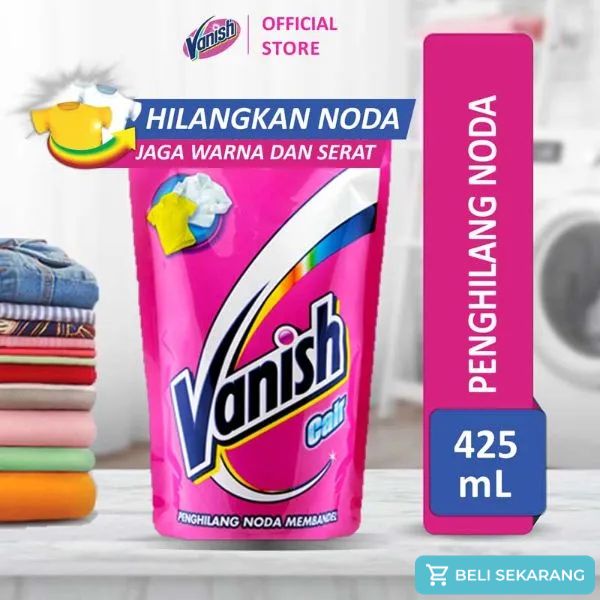 Vanish cair penghilang noda pakaian putih dan berwarna