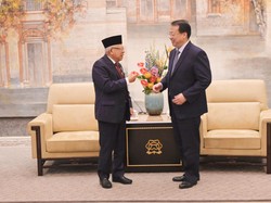 Wapres Maruf Bertemu Wali Kota Shanghai, Bahas Perdagangan-Pariwisata
