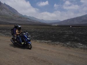Suasana Hari Pertama Wisata Gunung Bromo Dibuka Usai Kebakaran Suasana Hari Pertama Wisata Gunung Bromo Dibuka Usai Kebakaran