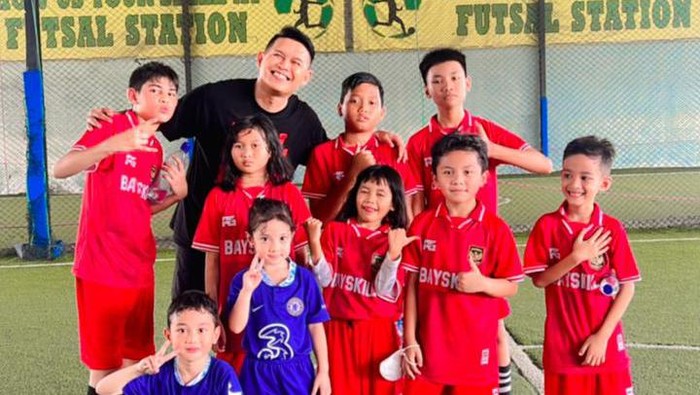 Bayu Aditya, eks pemain futsal yang kini menjadi pelatih di Akademi Bayskill.