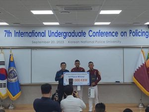 Bangga! 2 Taruna Akpol Raih Penghargaan Internasional di Korea