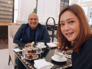 Keseruan Irwan Mussry Kulineran Bareng Maia Estianty