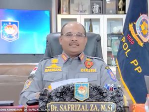 Kemendagri Ganti Warna Seragam Linmas dari Hijau Jadi Abu-abu