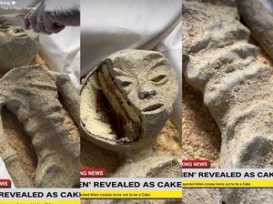Heboh Mumi Alien di Meksiko, Baker Ini Bikin Kue Persis Sama Heboh Mumi Alien di Meksiko, Baker Ini Bikin Kue Persis Sama