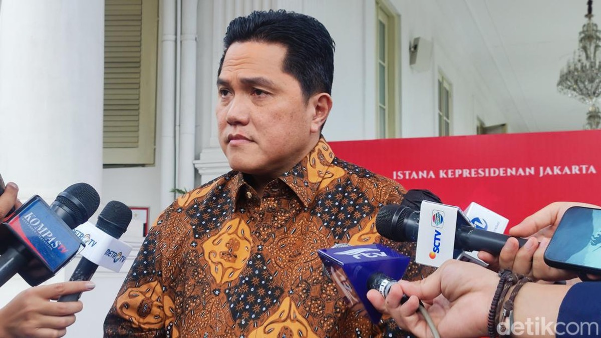 Ketua Umum PSSI, Erick Thohir. (Foto: Marlinda/detikcom)