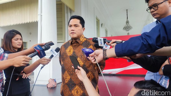 Menteri BUMN sekaligus Ketum PSSI Erick Thohir