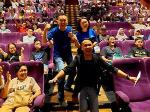 Bank Mega Ajak Nasabah Nobar Expend4bles di Medan