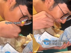 Nekat! 5 Aksi Netizen Bawa Makanan ke Tempat yang Tak Terduga