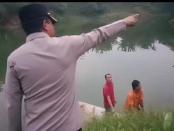 Pria Serang Hilang di Sungai Ciujung, Motor Ditinggal di Jembatan