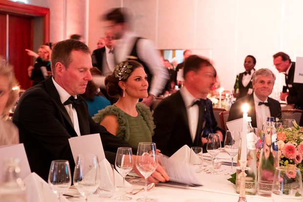 Putri Victoria dari Swedia di acara Swedish Chamber of Commerce Gala Dinner 2022