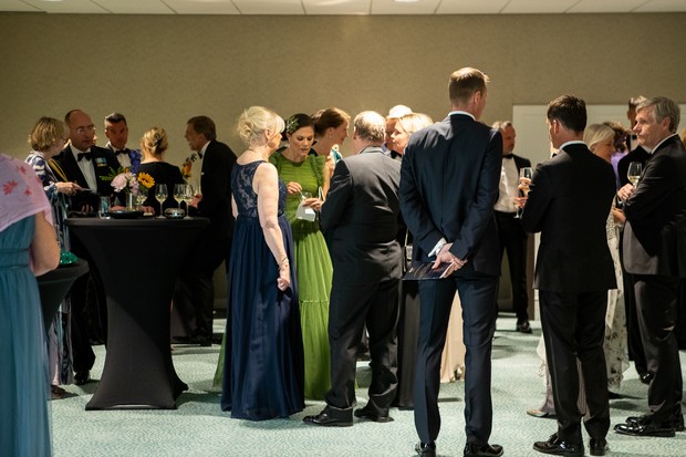 Putri Victoria dari Swedia di acara Swedish Chamber of Commerce Gala Dinner 2022