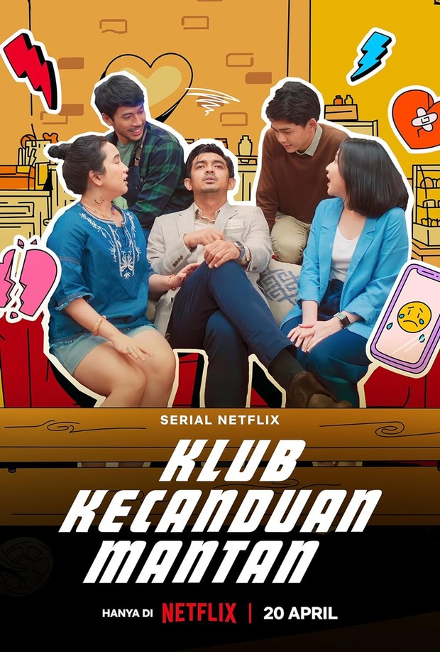 Series Indonesia terbaru 2023, Klub Kecanduan Mantan (2023)/ Foto: Netflix