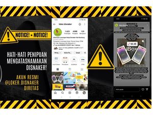 Akun IG Loker Disnaker Kabupaten Bandung Diretas