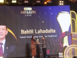 Bahlil Dinobatkan Jadi Tokoh Pendorong Investasi Nasional