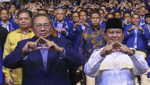 Demokrat Resmi Dukung Prabowo Capres 2024