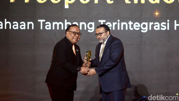 Freeport Indonesia Raih Penghargaan detikcom Awards 2023