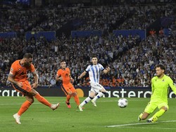 Laga Real Sociedad vs Inter Milan di matchday 1 Grup D digelar di Anoeta, San Sebasstian, Kamis (21/9) dini hari WIB. Simone Inzaghi melakukan rotasi pada timnya dengan melakukan empat perubahan dari tim yang mengalahkan AC Milan. Salah satunya dengan mencadangkan Marcus Thuram dan menurunkan Marko Arnautovic.  