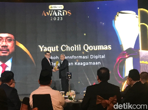 Tokoh Transformasi Digital Pelayanan Keagamaan Jatuh Pada Menag Yaqut Tokoh Transformasi Digital Pelayanan Keagamaan Jatuh Pada Menag Yaqut