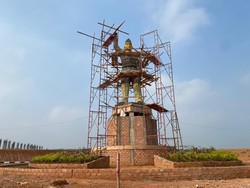 Proyek Patung Bung Karno di Banyuasin Disorot, Wajah Tak Mirip-Gemuk