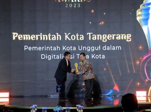 Walkot Tangerang Raih detikcom Awards: Mudah-mudahan Ada Terobosan Baru