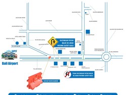 Penumpang Pesawat Naik, Lalin di Bandara Ngurah Rai Dialihkan