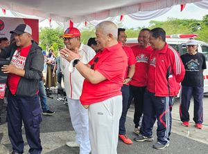 Pj Gubernur Hadiri Acara Partai-Netralitas ASN di NTB Rawan Jelang Pemilu 2024