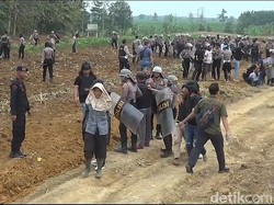 Ricuh Sengketa Lahan di Lampung Tengah, 7 Warga Bawa Sajam Ditangkap
