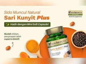 Sido Muncul Natural Sari Kunyit Plus Jaga Kesehatan Lambung & Liver Sido Muncul Natural Sari Kunyit Plus Jaga Kesehatan Lambung & Liver