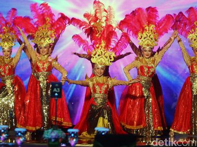 Tarian Tradisional Meriahkan detikcom Awards 2023