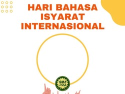 10 Twibbon Hari Bahasa Isyarat Internasional 23 September