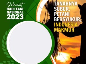 10 Link Twibbon Hari Tani Nasional 2023 untuk Dipakai Tanggal 24 September
