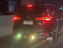 Viral Fortuner Pakai Lampu Tembak Bikin Silau, Ini Ancaman Hukumannya