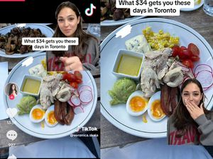 Wanita Kaget Beli Salad Rp 384 Ribu, Tampilannya Menjijikkan Wanita Kaget Beli Salad Rp 384 Ribu, Tampilannya Menjijikkan