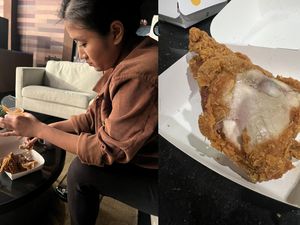 Chef Arnold Poernomo dan Chef Renatta Moeloek Rebutan Kulit Ayam Goreng Chef Arnold Poernomo dan Chef Renatta Moeloek Rebutan Kulit Ayam Goreng