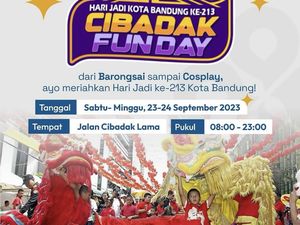 Berakhir Pekan di Jalan Cibadak Yuk, Ada Car Free Day Hingga Barongsai!