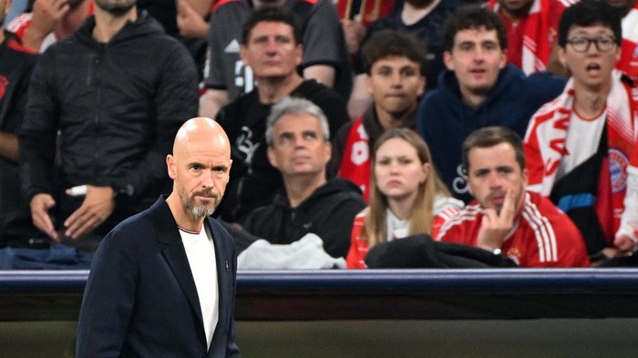 Soccer Football - Champions League - Group A - Bayern Munich v Manchester United - Allianz Arena, Munich, Germany - September 20, 2023 Manchester United manager Erik ten Hag REUTERS/Angelika Warmuth