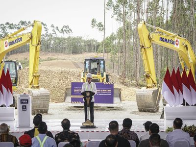 Groundbreaking National Training Center di IKN