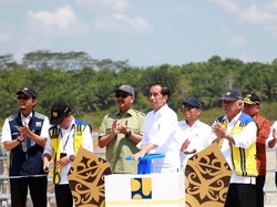 Bendungan Sepaku Semoi Mulai Diisi, Basuki: Penyediaan Air di IKN Cukup hingga 2030