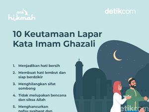 Infografis: 10 Keutamaan Lapar Kata Imam Ghazali, Salah Satunya Hilangkan Kesombongan