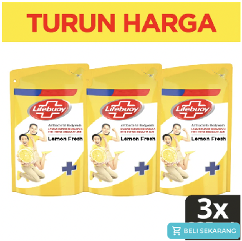 Lazada Lifeboy lemon wash