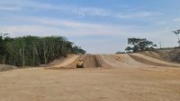 Penampakan Terkini Proyek Tol Penghubung Jambi dengan Lampung