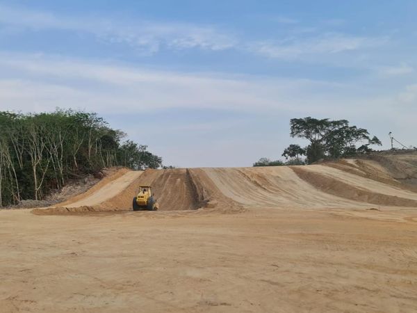 Penampakan Terkini Proyek Tol Penghubung Jambi dengan Lampung