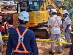 Pipa PAM Petamburan Bocor, Suplai Air ke Menteng hingga Ancol Kena Dampak!