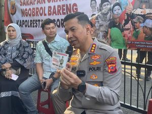 Bagi Sarapan Gratis dengan Warga, Kombes Bismo Sebar Nomor Aduan