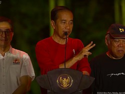 Jokowi di IKN Bicara Indonesia Emas 2045: Yang Nikmati yang Muda-muda